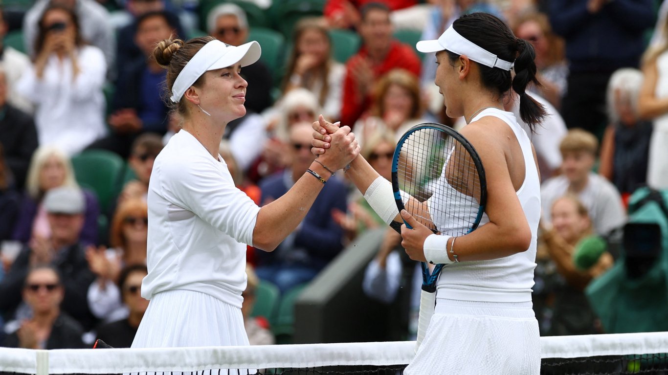 Еліна Світоліна та Ван Сіньюй