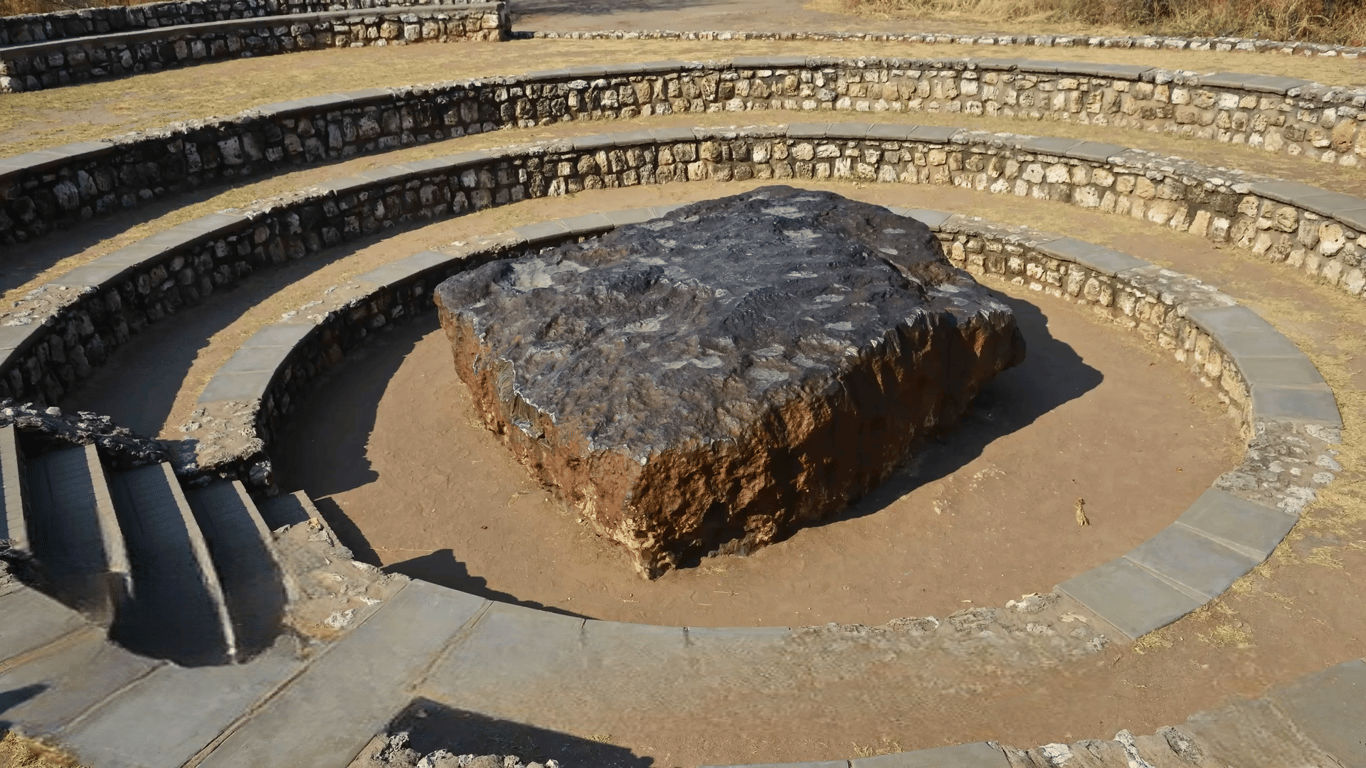 Метеорит Гоба в Намибии
