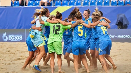 Україна – Іспанія: коли дивитись фінал Європейських ігор з пляжного футболу серед жінок - 285x160