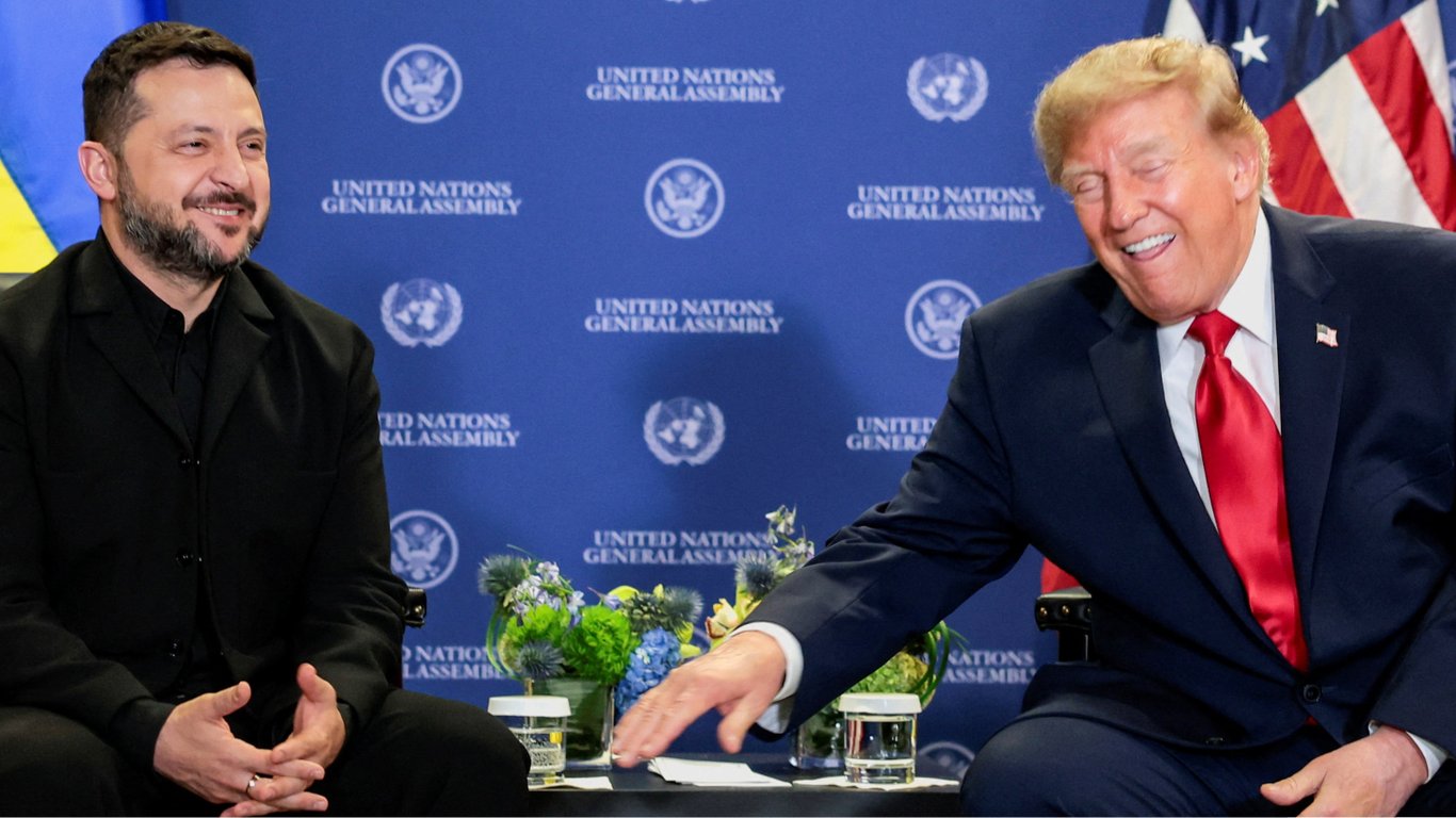 Владимир Зеленский и Дональд Трамп