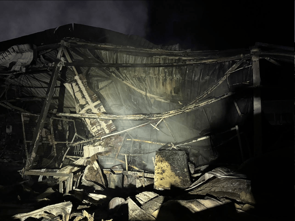 Наслідки обстрілу Харкова ввечері 26 березня 2025 року