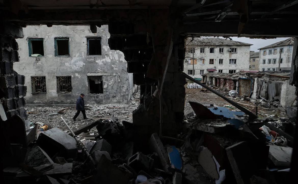 Наслідки російського обстрілу Покровська