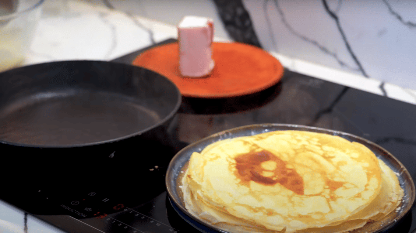 рецепт млинців з фаршем