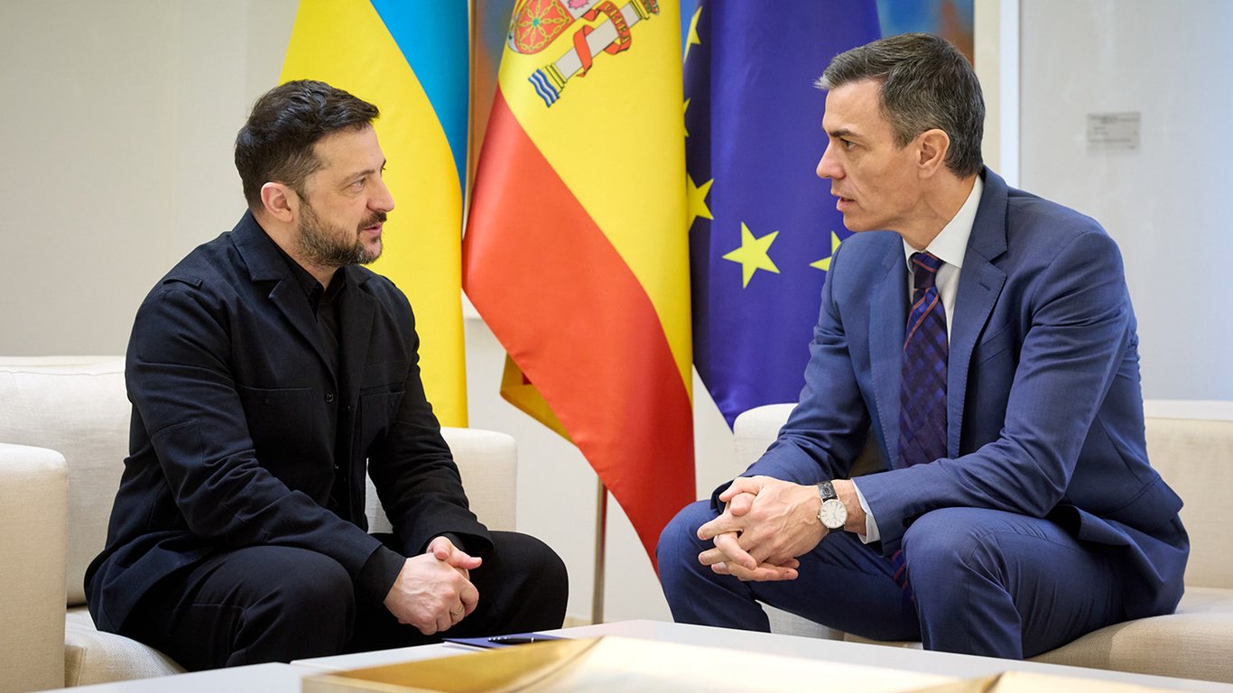 Зеленский раскрыл детали встречи с премьером Испании