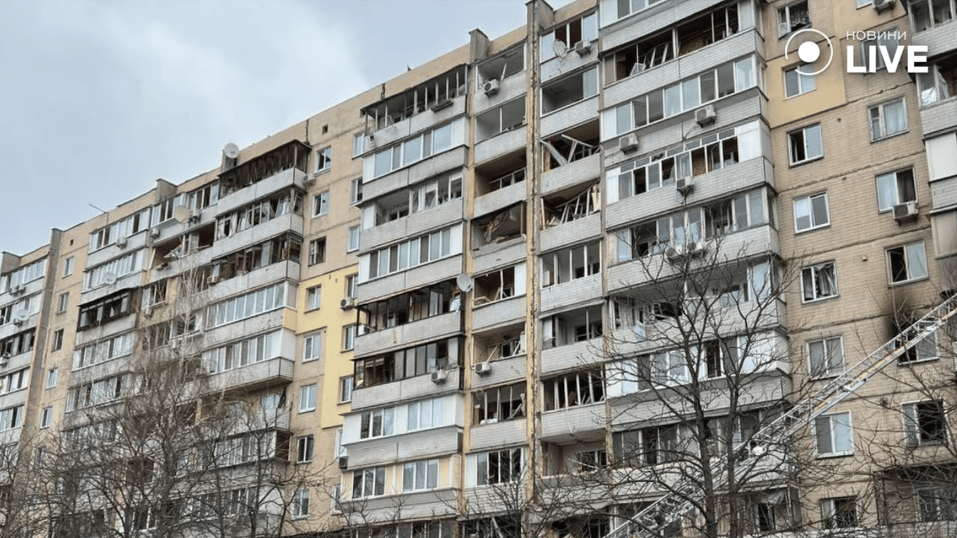 Стало известно, когда восстановят дом в Соломенском районе Киева после атаки РФ