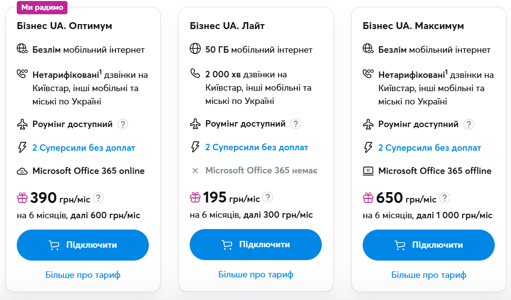 Тарифи Київстару, Vodafone і lifecell — які ціни будуть у квітні - фото 1