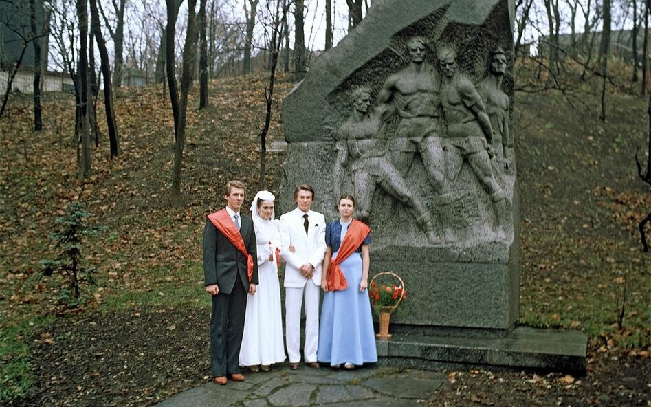 Ирина Дерюгина и Олег Блохин