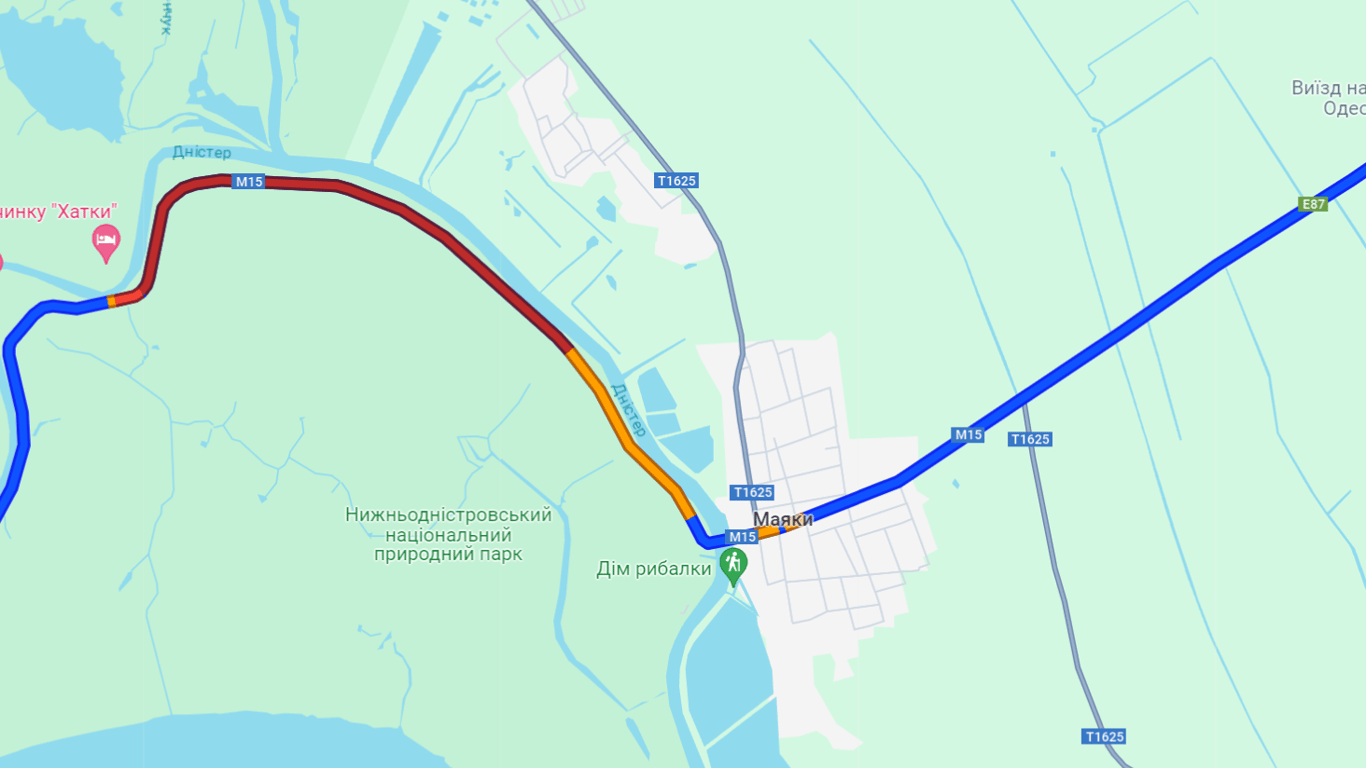 З подорожжю до Бессарабії краще зачекати — на трасі Одеса — Рені сильні затори
