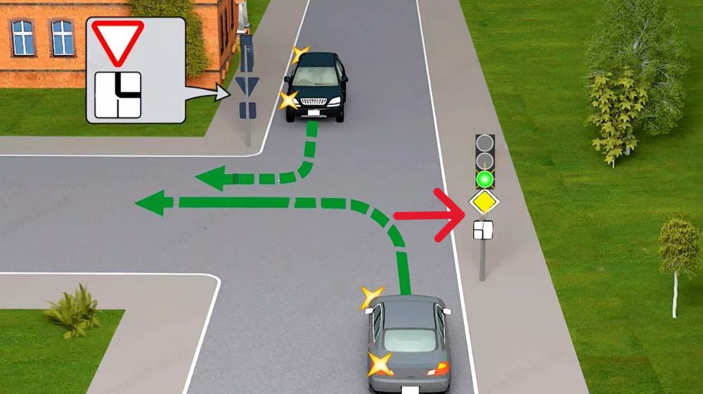 Простая ситуация, в которой многие ошибаются - кто из водителей проедет первым - фото 1