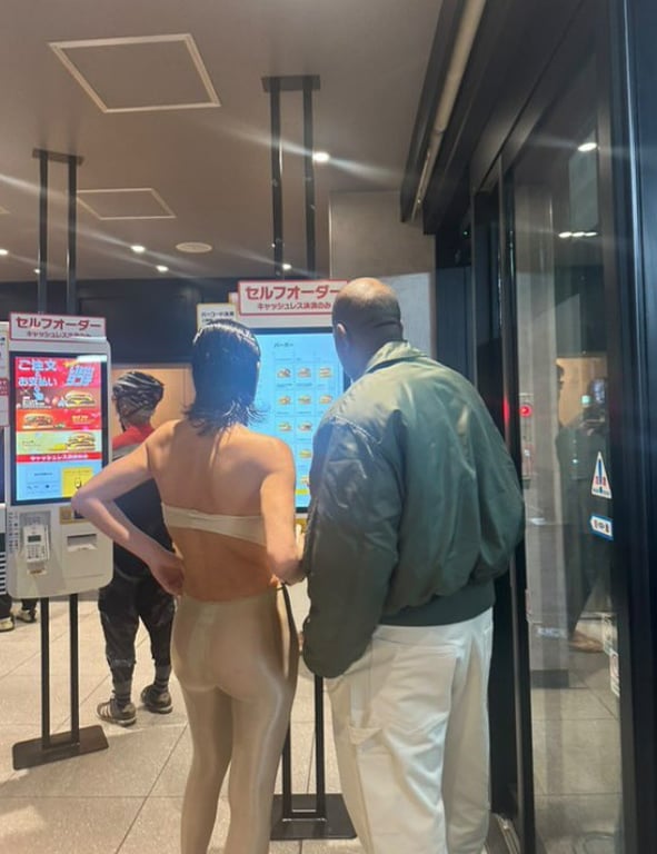 Каньє Веста помітили у McDonald’s 