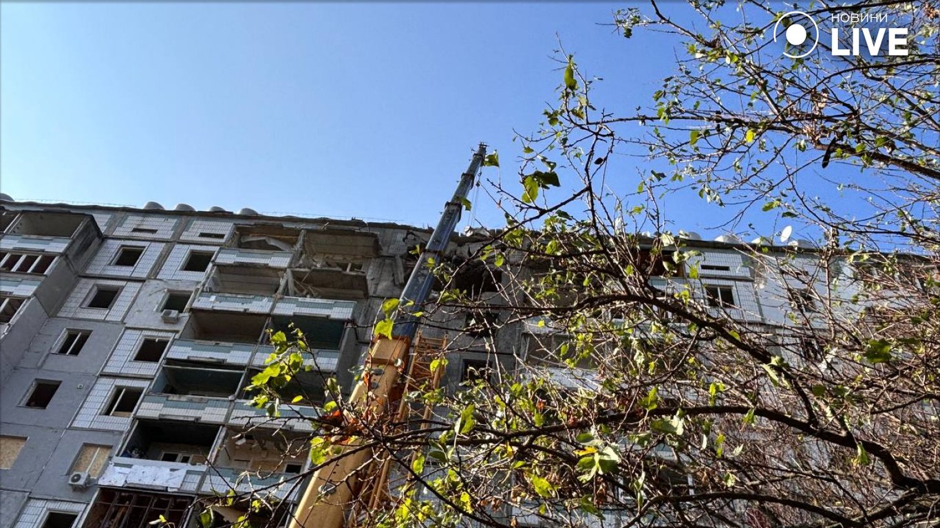 влучання авіабомби по Харкову