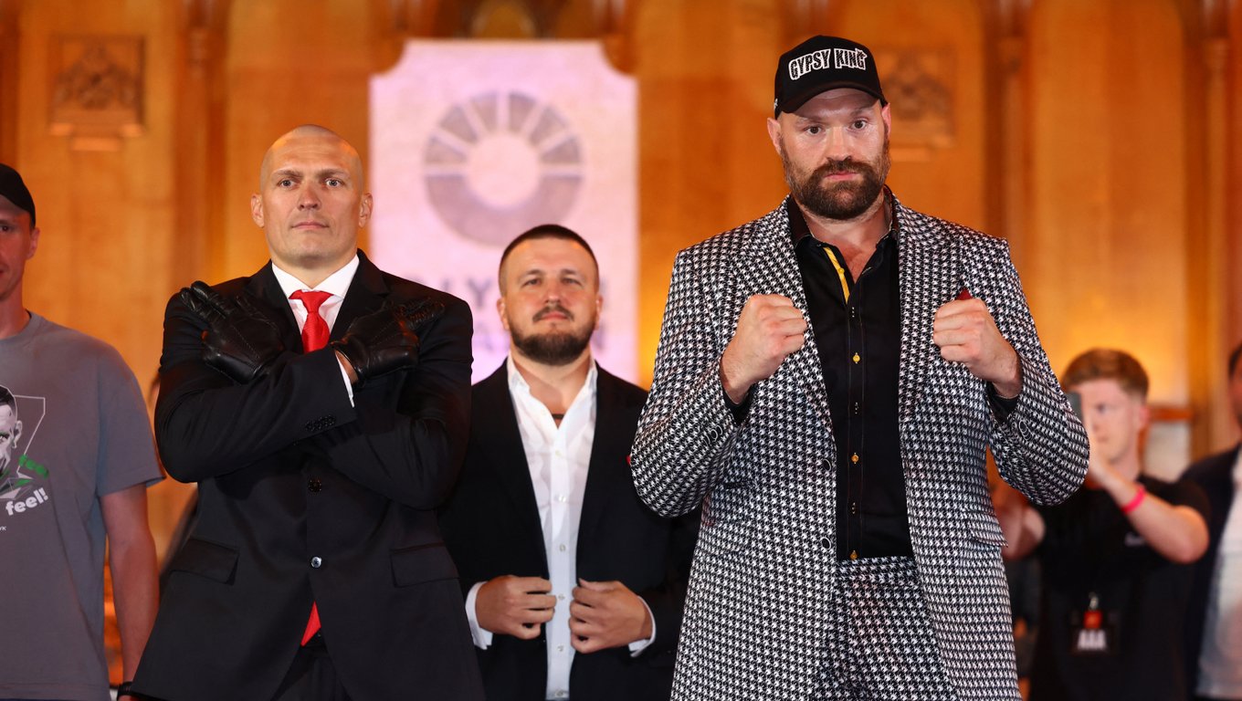 Тайсон Ф'юрі та Олександр Усик