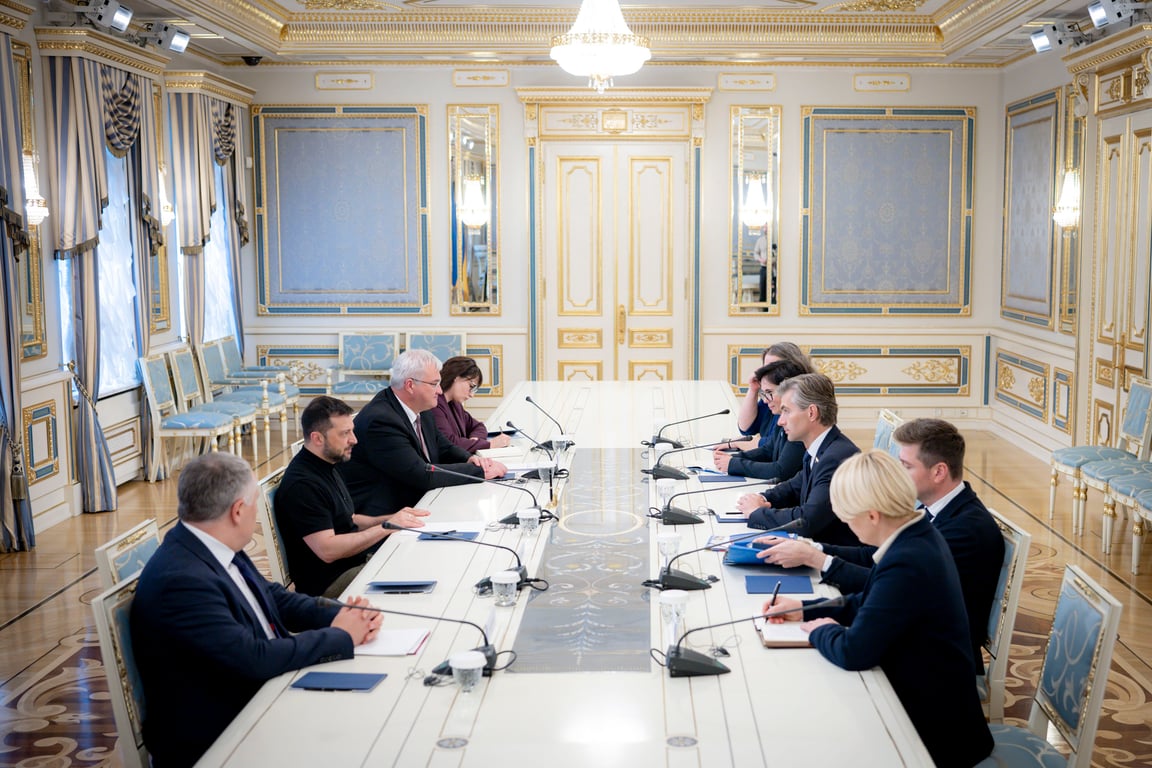 Володимир Зеленський зустрівся з Кястутісом Будрісом - фото