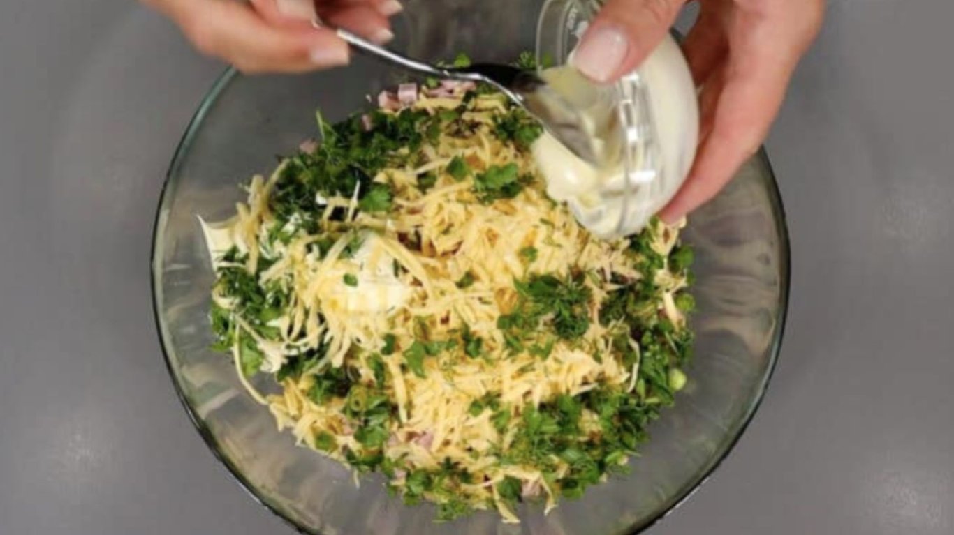 салат балаганчик, який замість олів'є