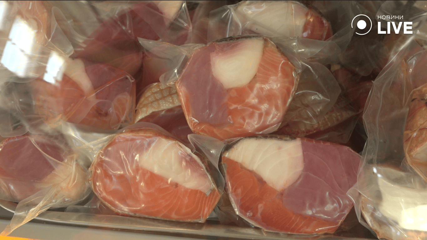 Фасований рибний рулет 