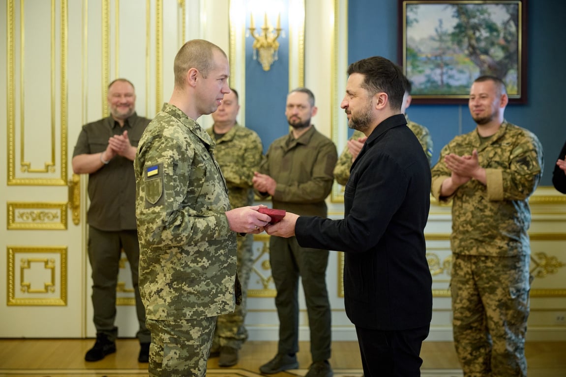 Зеленський привітав воїнів Держспецзв’язку