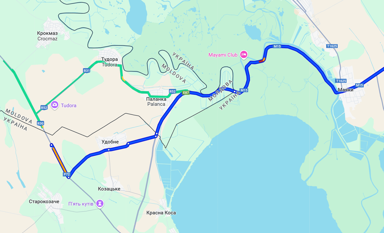 Затор к Староказачьему