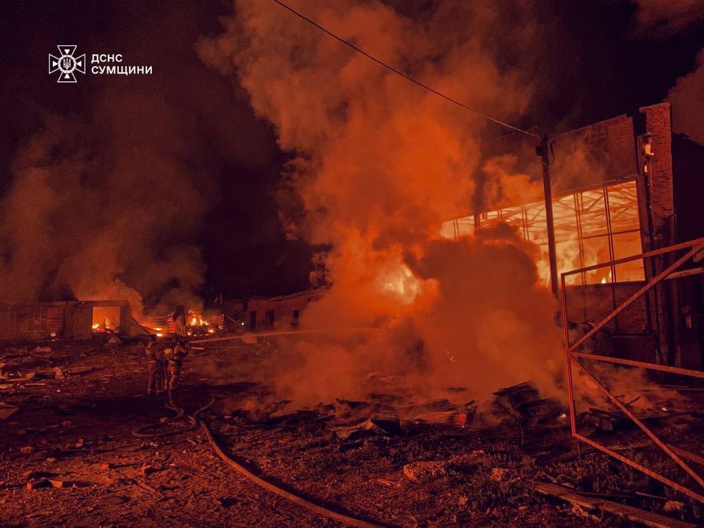 Attack on Okhtyrka on August 20