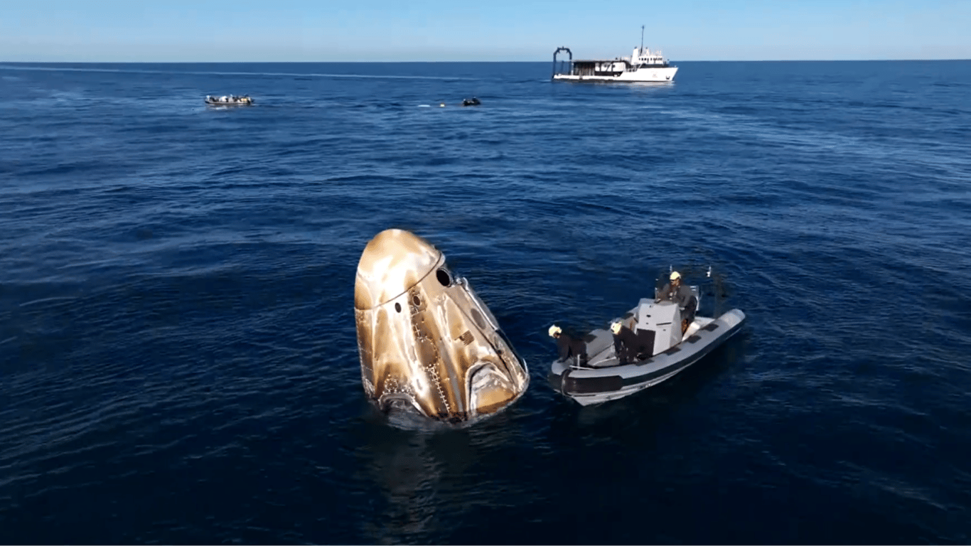 NASA return astronauts to Earth after unexpected 9 months in space