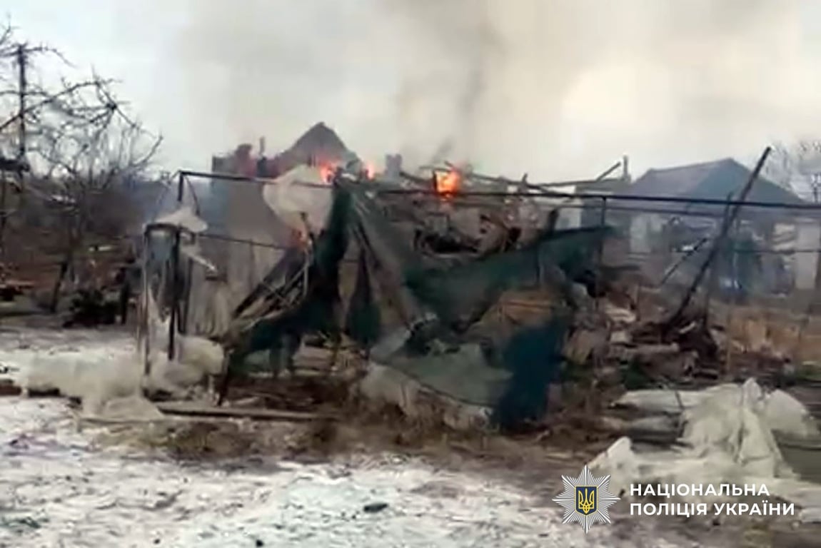 Удар Росії по Донеччині 2 лютого