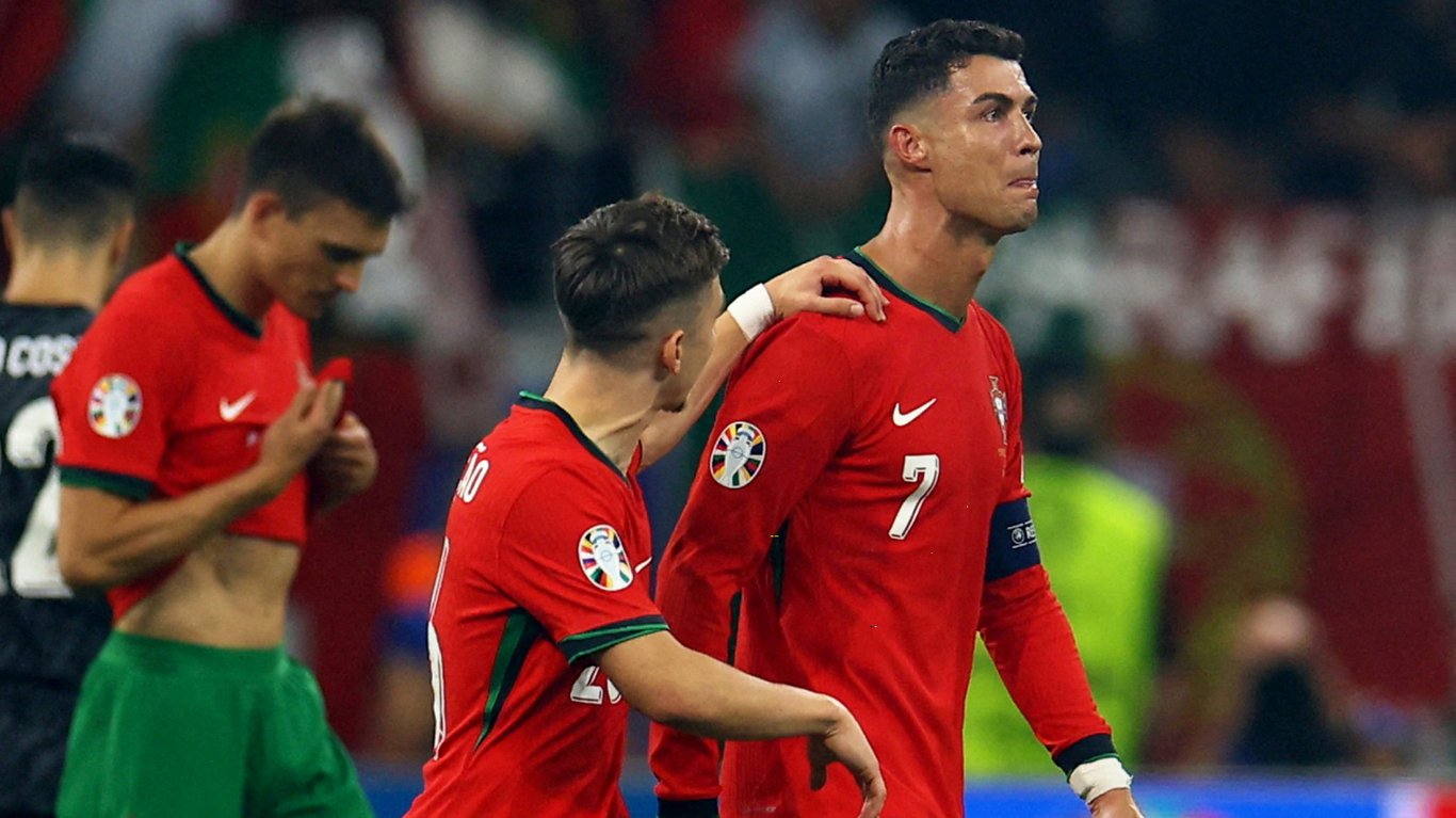Криштиану Роналду плакал во время матча на Евро-2024