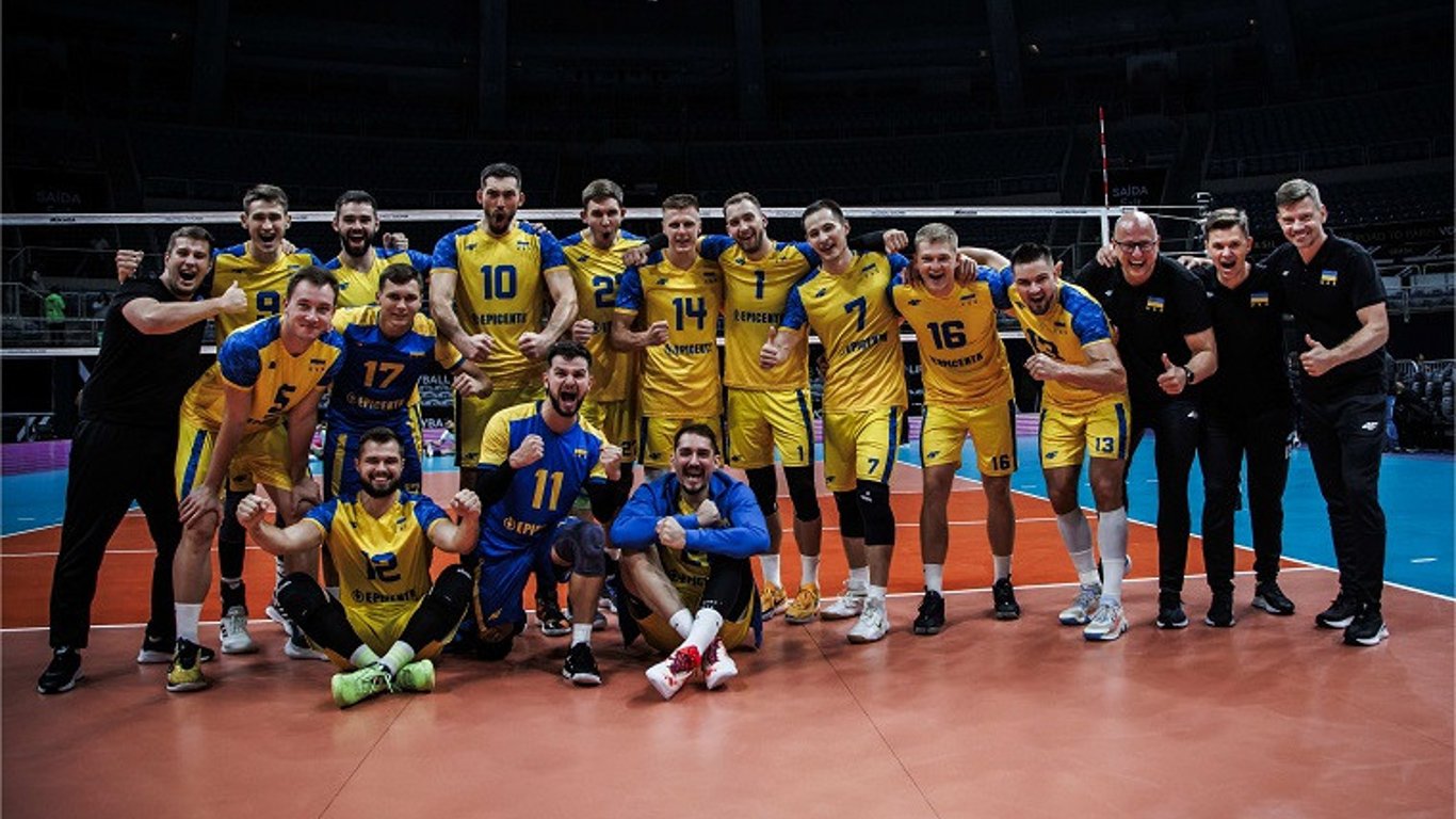 Сборная Украины по волейболу сыграла со страной, поставляющей "шахеды" оккупантам