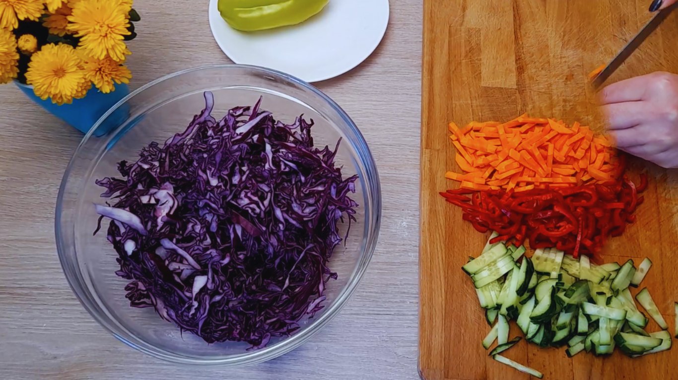 рецепт салату з капустою