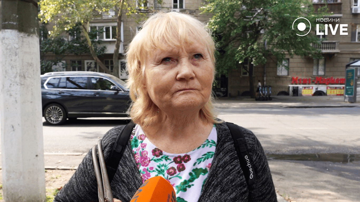 Мешканка Херсонщини Олена. Фото: Новини.LIVE