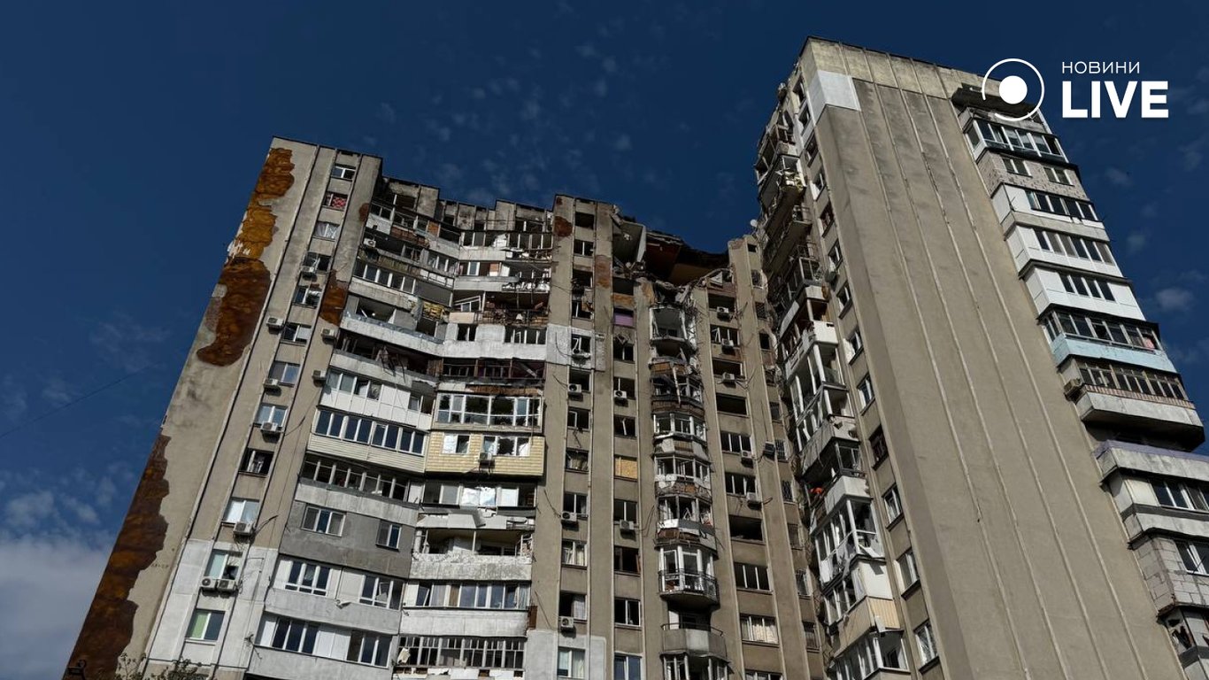 Як виглядає 16-поверховий будинок в Одесі після влучання шахеда - фото 2