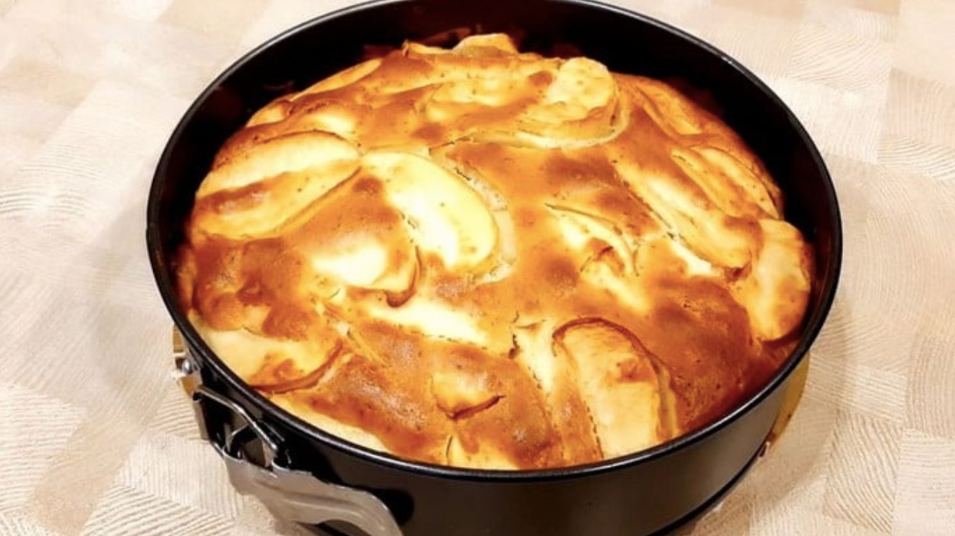 рецепт вкусной шарлотки за 15 минут