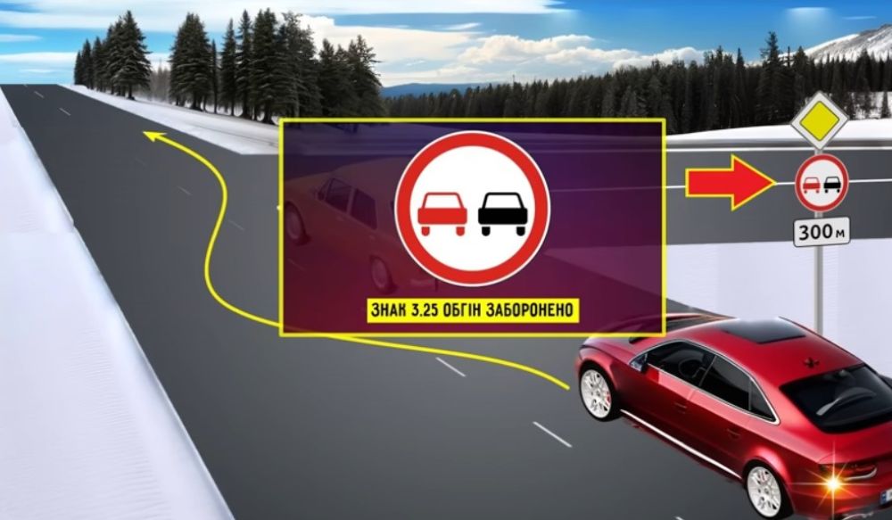Заплутаний ПДР тест — чи дозволений обгін - фото 2