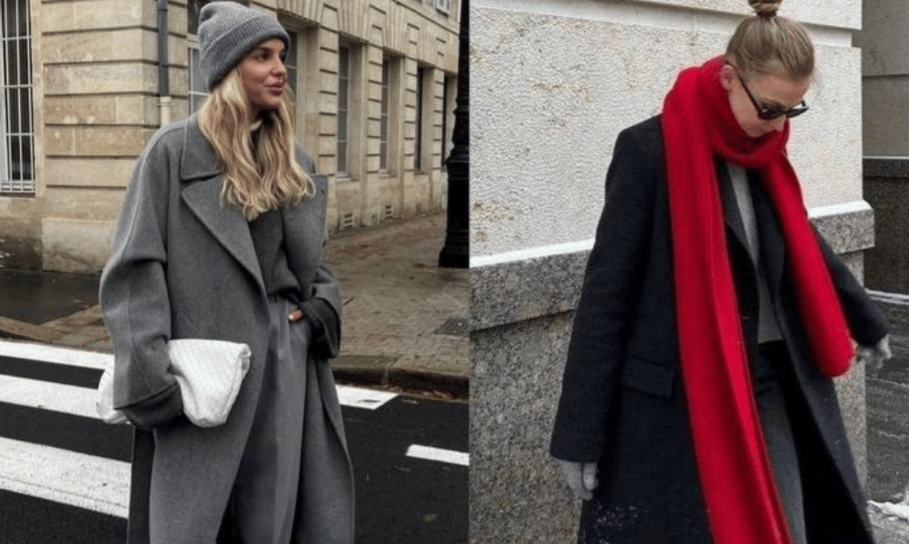 Під пальто важливо обирати яскравий аксесуар