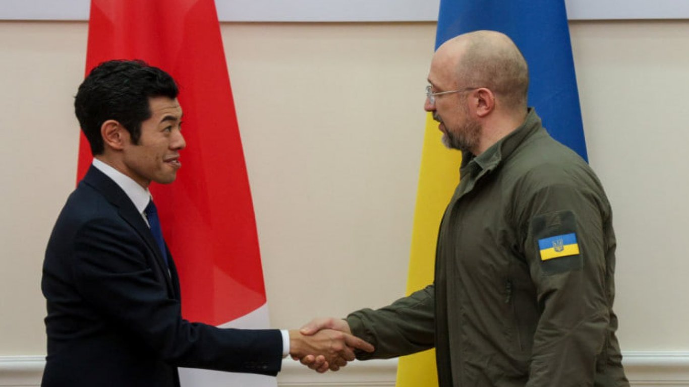 Миллиардные цифры — Шмыгаль назвал общую сумму финансовой помощи Украине от Японии