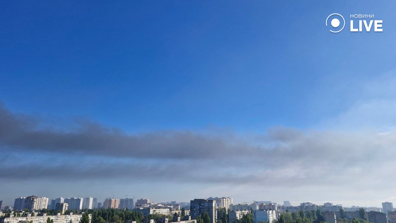Одеса в диму через пожежу в області
