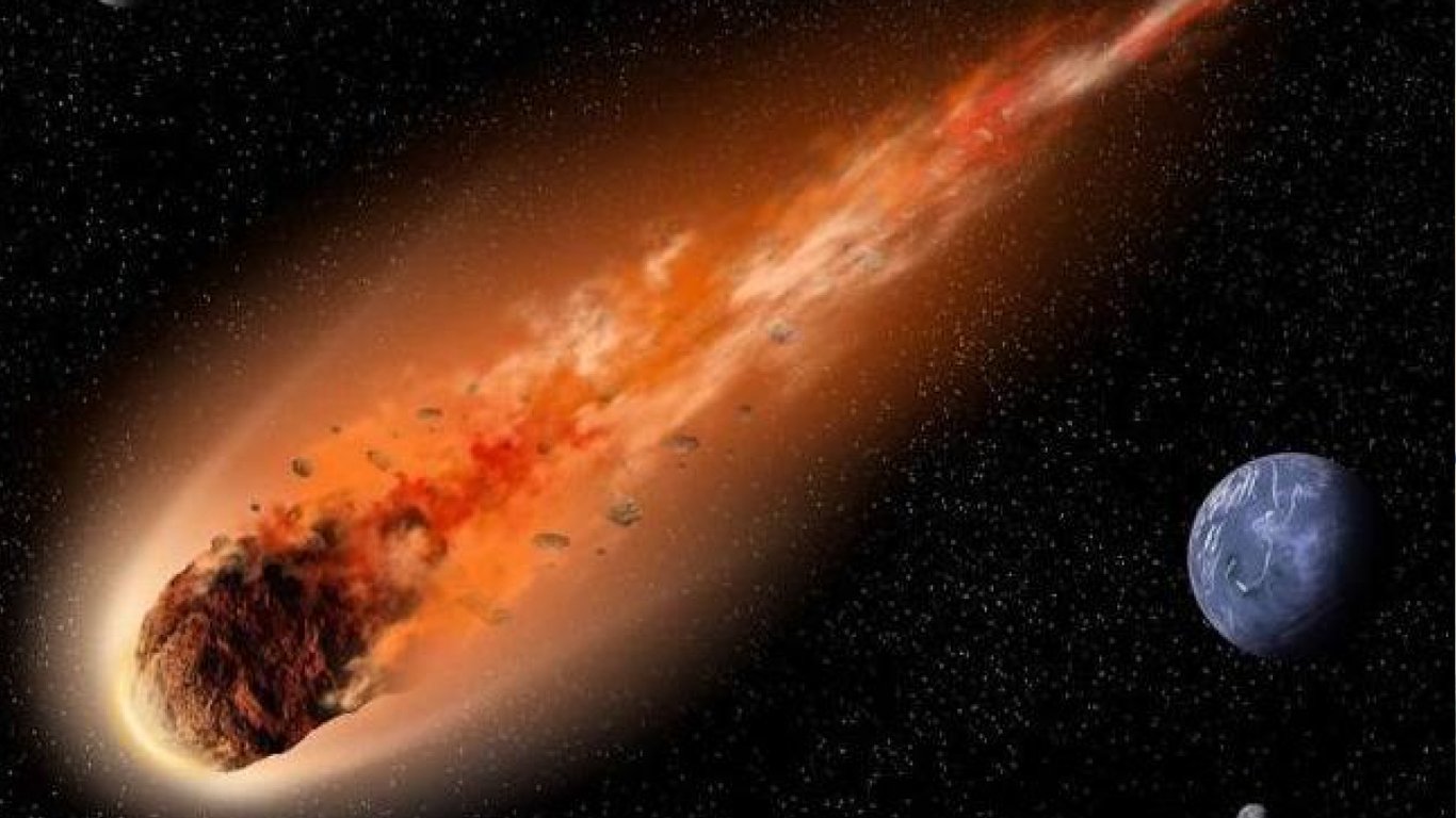 Астрономы показали момент падения метеорита на Луну