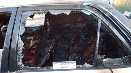 Помстився за минуле — на Одещині підпалили автомобіль - 285x160