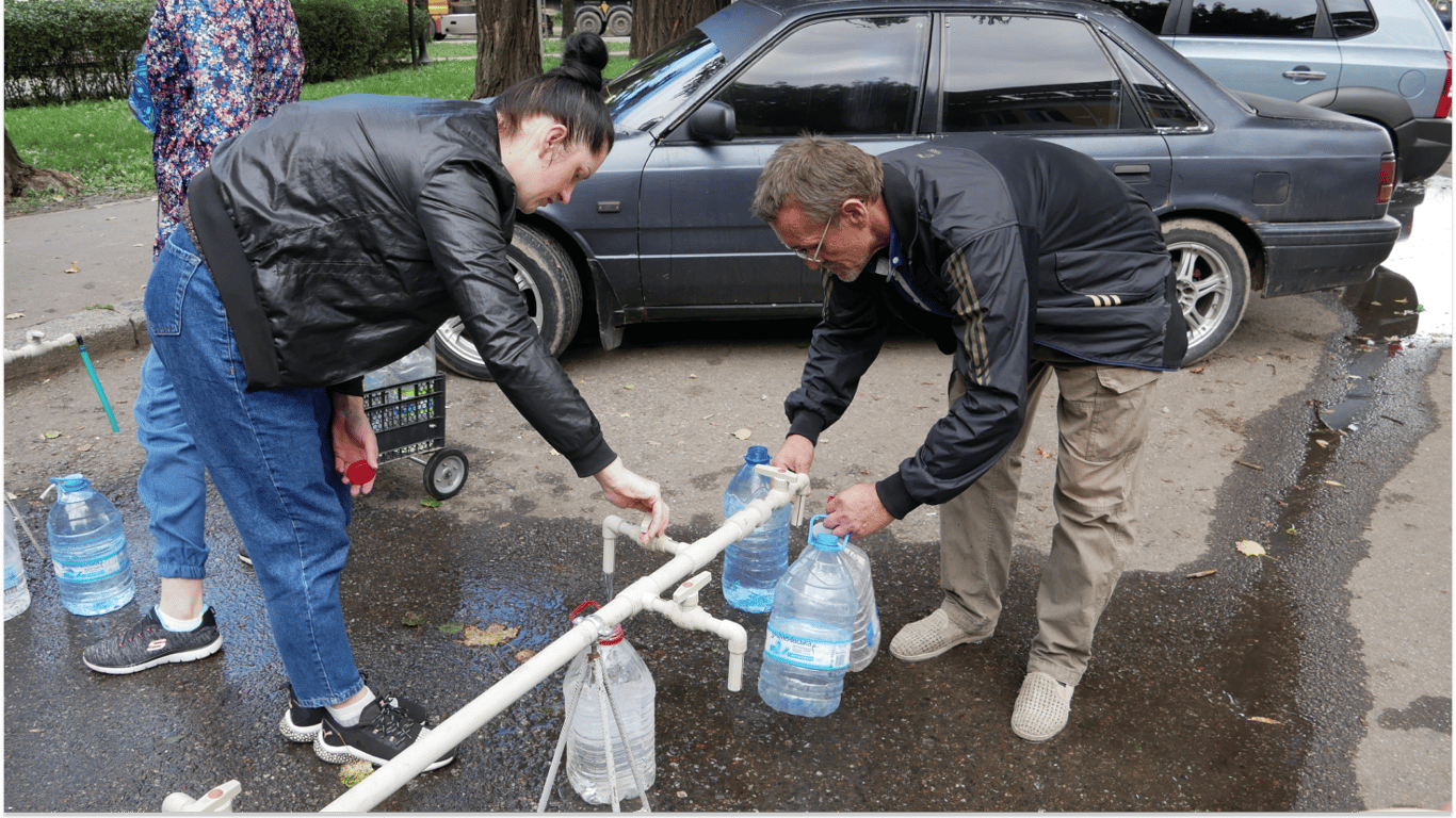 Нова станція видачі питної води у Миколаєві