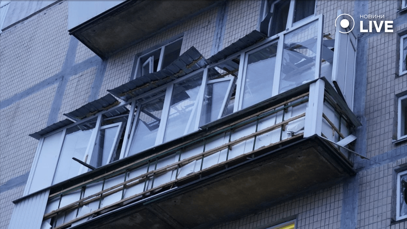 Наслідки обстрілу Києва 23 березня