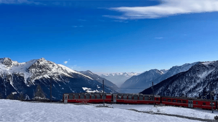 Берніна Експрес — чим унікальний найвідоміший потяг Швейцарії - 285x160