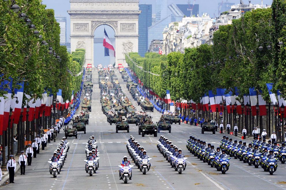 День взятия Бастилии во Франции