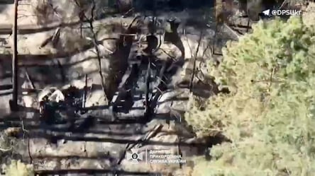 Пограничники бригады Помста уничтожили бронированный тягач и машину с десантом РФ — взрывное видео - 285x160