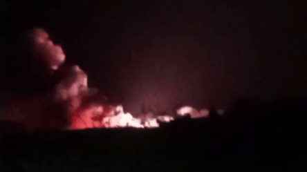 Взрывы на военном аэродроме в Джанкое — зафиксировали шесть очагов пожаров - 285x160