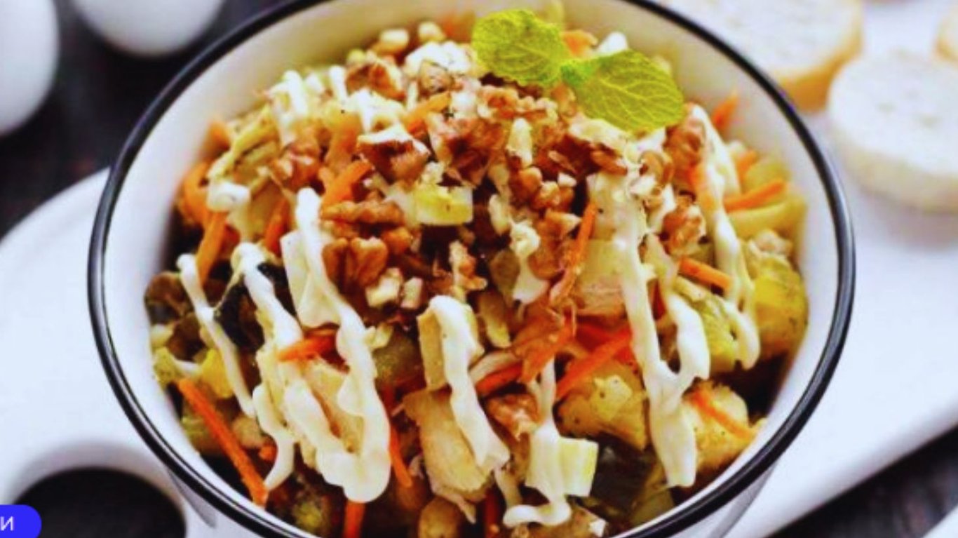 рецепт салата дядько Іван