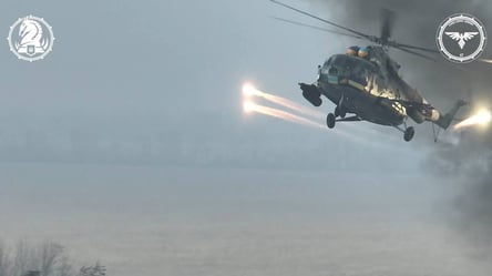 Воины 47-й ОМбР на вертолетах атаковали россиян под Авдеевкой — уникальные кадры работы авиации - 285x160