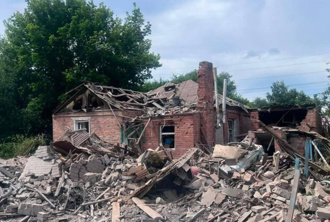 Російський обстріл Словʼянська 11 липня
