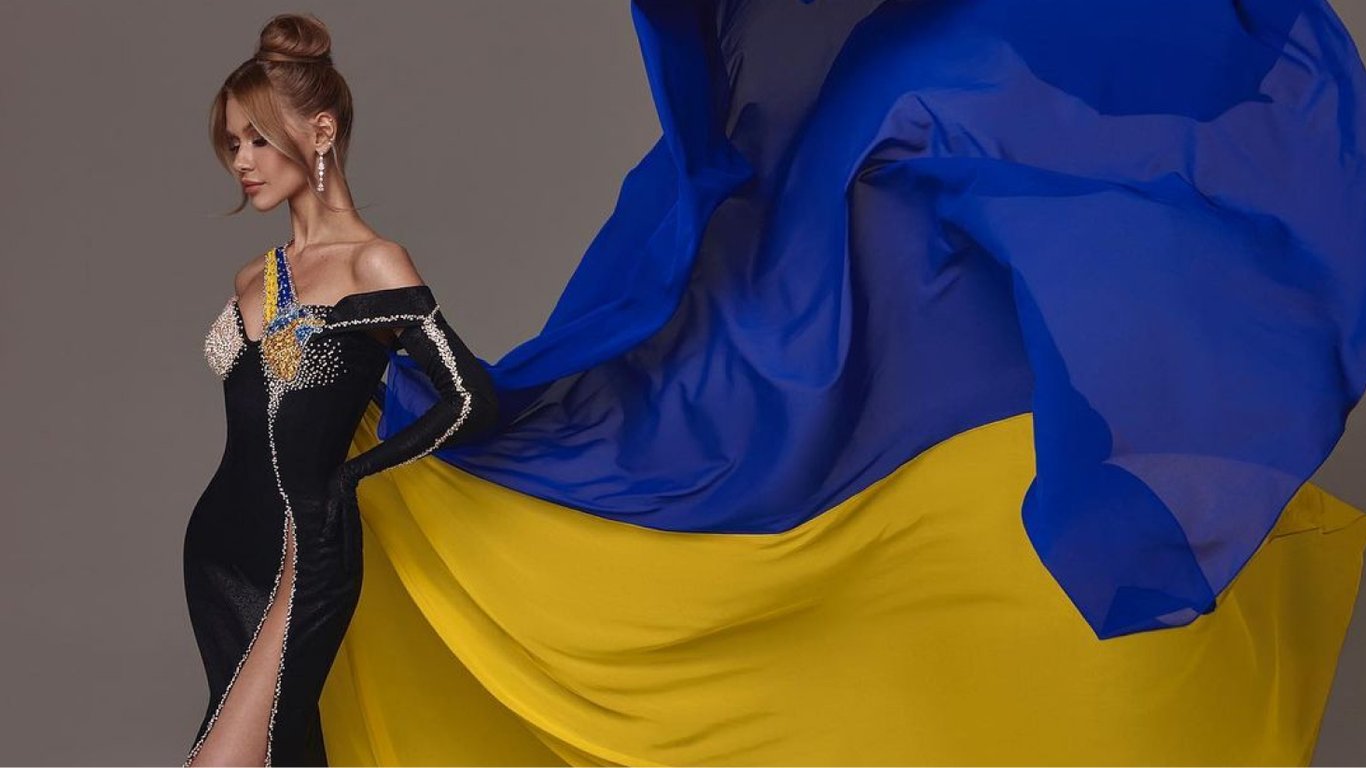 Мисс Украина Вселенная Виктория Апанасенко о вечернем платье для конкурса