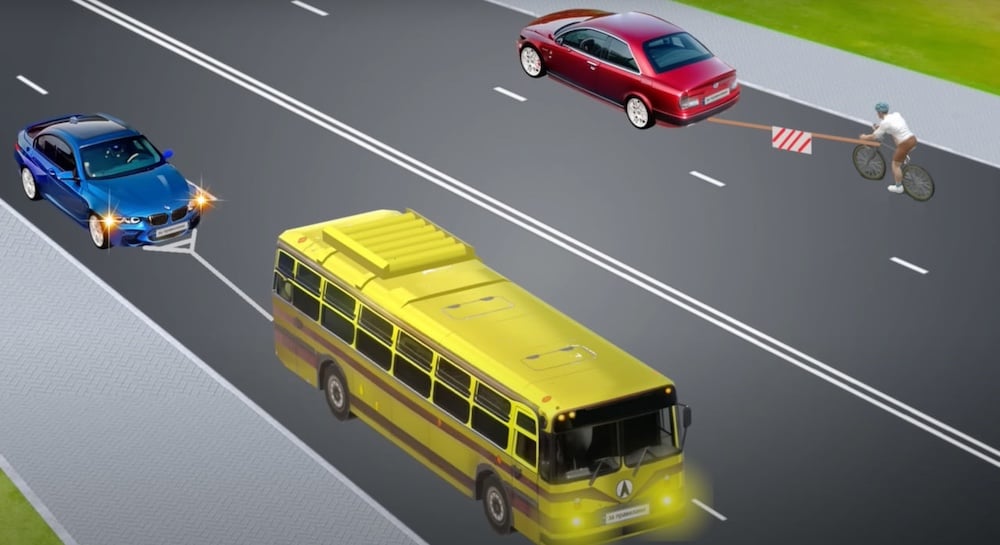 Тест з ПДР: хто порушує правила буксирування?