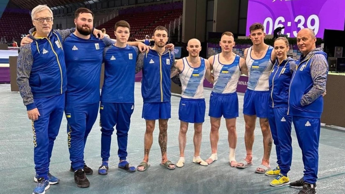 Украинские гимнасты во второй раз в истории выиграли чемпионат Европы в командном многоборье