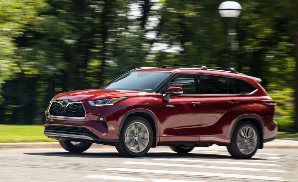 Toyota Highlander Hybrid 2020 року