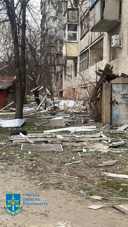 Російський обстріл Сум 24 березня